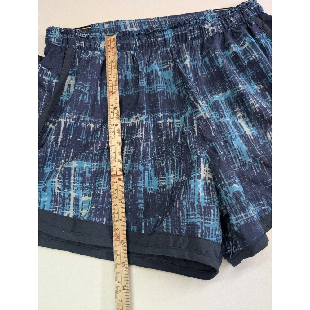 Rabbit Women’s Running Shorts  Size Medium Blue Mid Rise